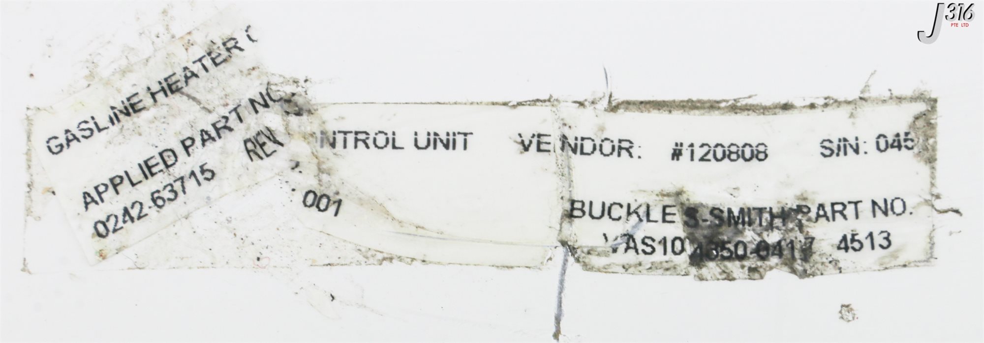 33460 APPLIED MATERIALS GASLINE HEATER CONTROL UNIT, VAS104350